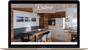 Webseite für Ferienwohnung in Südtirol - Völs am Schlern