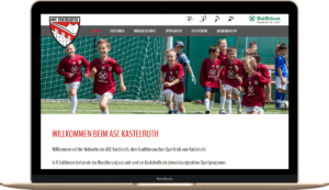 Internetseite für Sportclub Südtirol