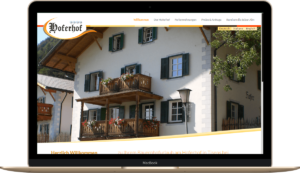 Webseite Hoferhof in Kastelruth