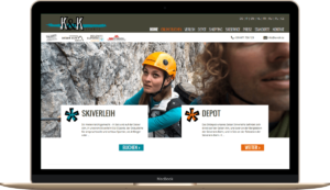 Webseite für K&K Sports - Sportgeschäft