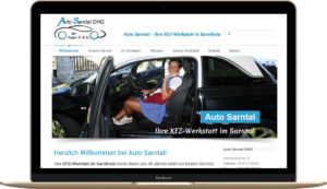 Webseite Auto Sarntal