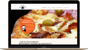 Webseite Zur alten Schmiede